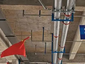 林甸管廊支架的安装方法